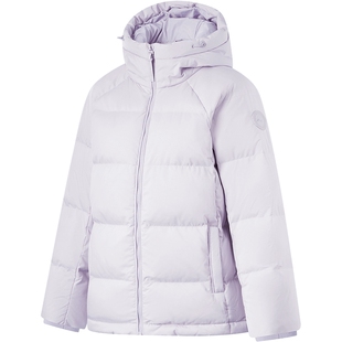 李宁羽绒服女士冬季官方新款加厚外套短款女装连帽衣服女运动上衣