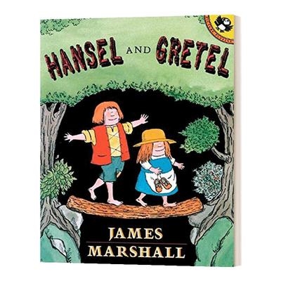 Hansel And Gretel 韩赛尔和葛雷特 经典爆笑幽默图画书 吴敏兰书单 英文原版儿童绘本