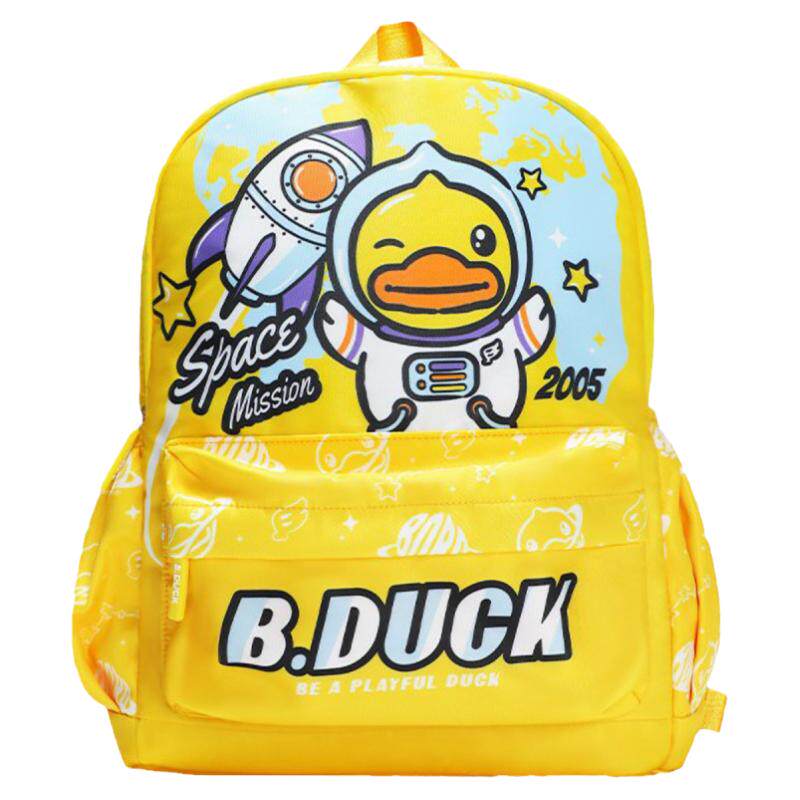 小黄鸭双肩包宇航员小学生背包