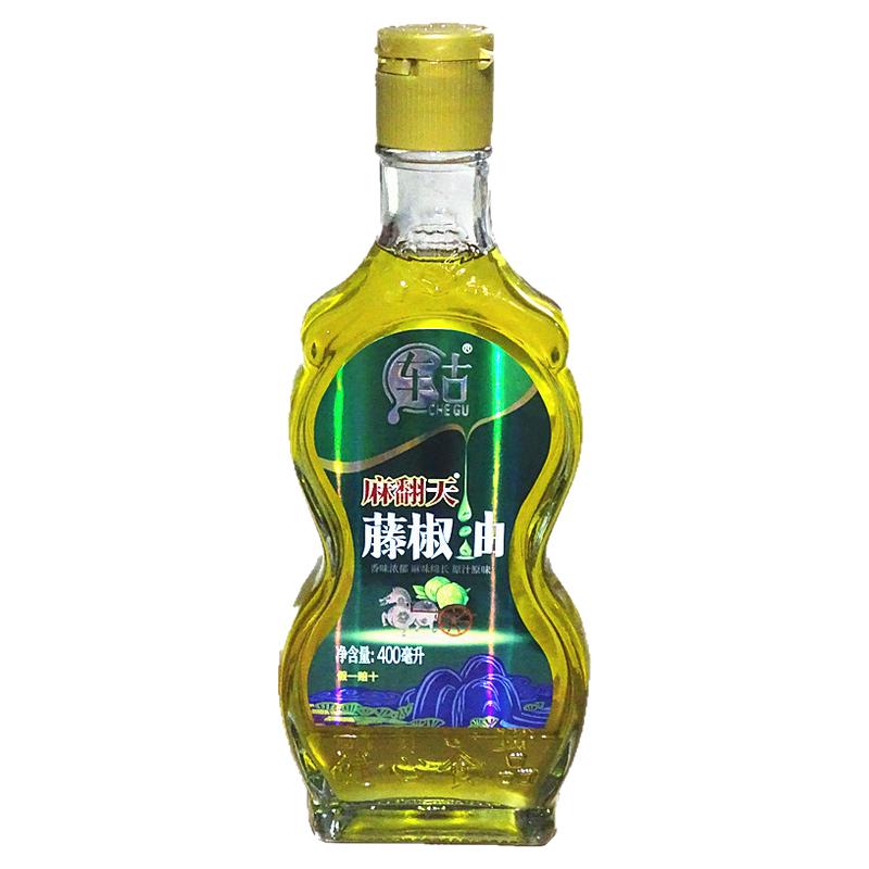 车古麻翻天藤椒油400ml整箱包邮