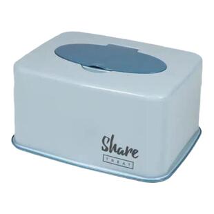 方形抽纸盒小号商用餐厅饭店餐饮店桌面翻盖防尘简约餐巾纸收纳盒