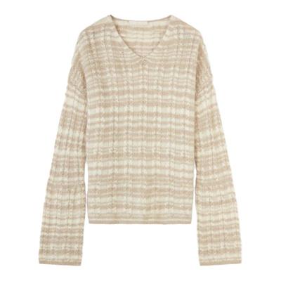 GOBI秋冬款纯羊绒女针织毛衣