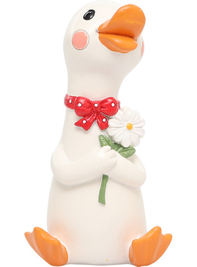 酒架饰品现代房间可爱风小鸭子