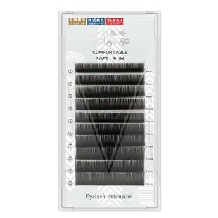 贝格格0.25单根嫁接睫毛风吹动空气扁毛超软浓密亚光美睫店专用