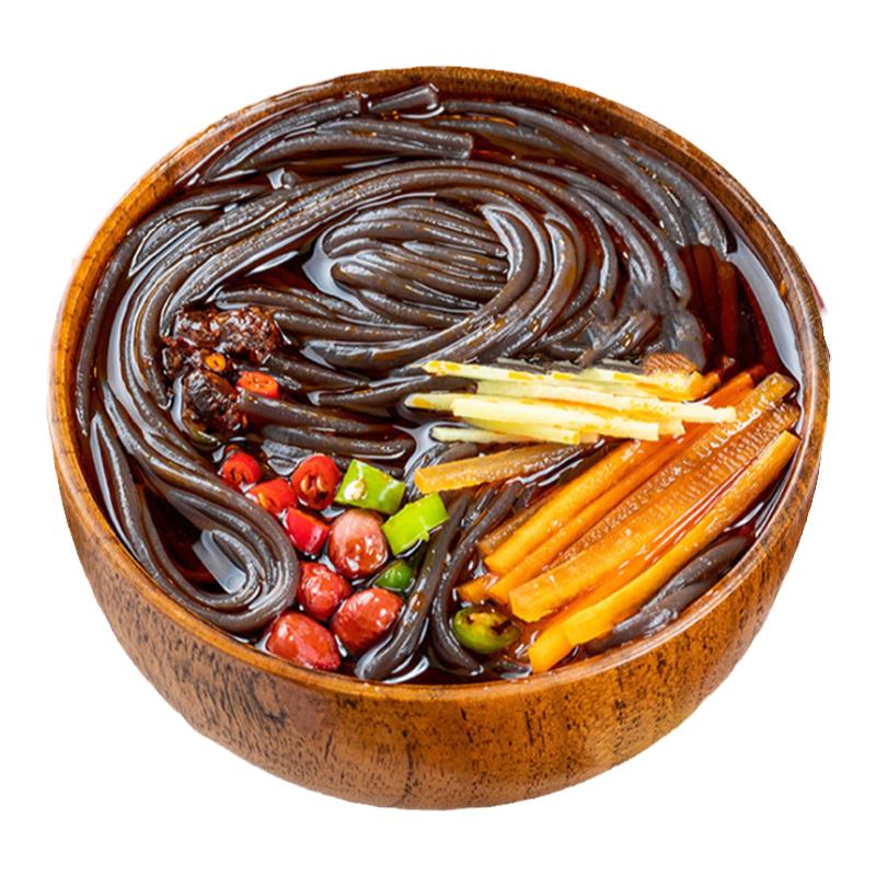 磨子橋蕨根粉絲純素食野生厥葛根粉條涼拌小吃酸辣粉干貨面條代餐