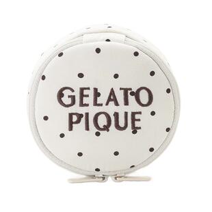gelato pique26春夏新品女收纳包波点格纹纯色圆形小包PWGB261616