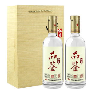 官方授权北京红星品鉴二锅头52度纯粮食清香型酒500ml送礼品鉴酒