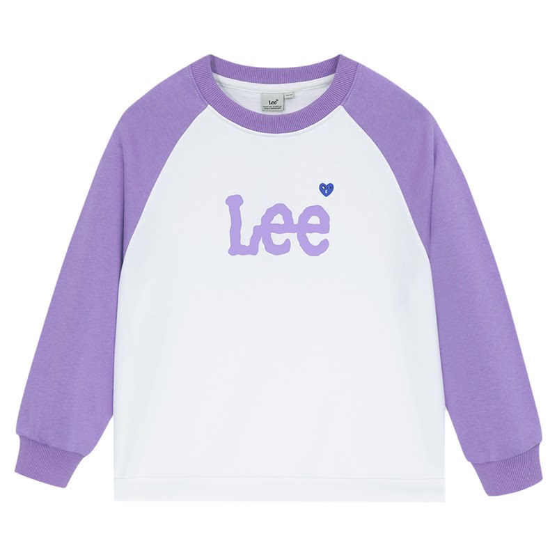 Leekids春秋男女童圆领卫衣