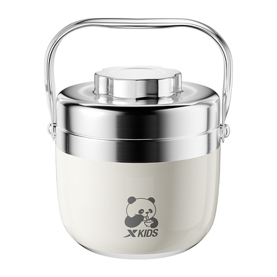 特步官方正品双层保温饭盒提桶