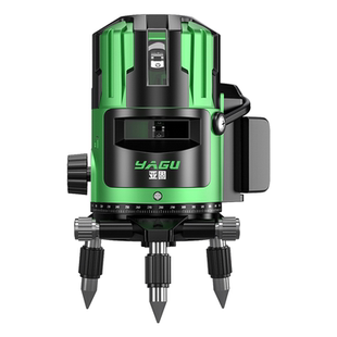亚固绿光水平仪激光2线3线5线高精度强光细线红外线自动调平水仪