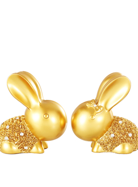 兔子现代简约客厅酒柜电视柜摆件