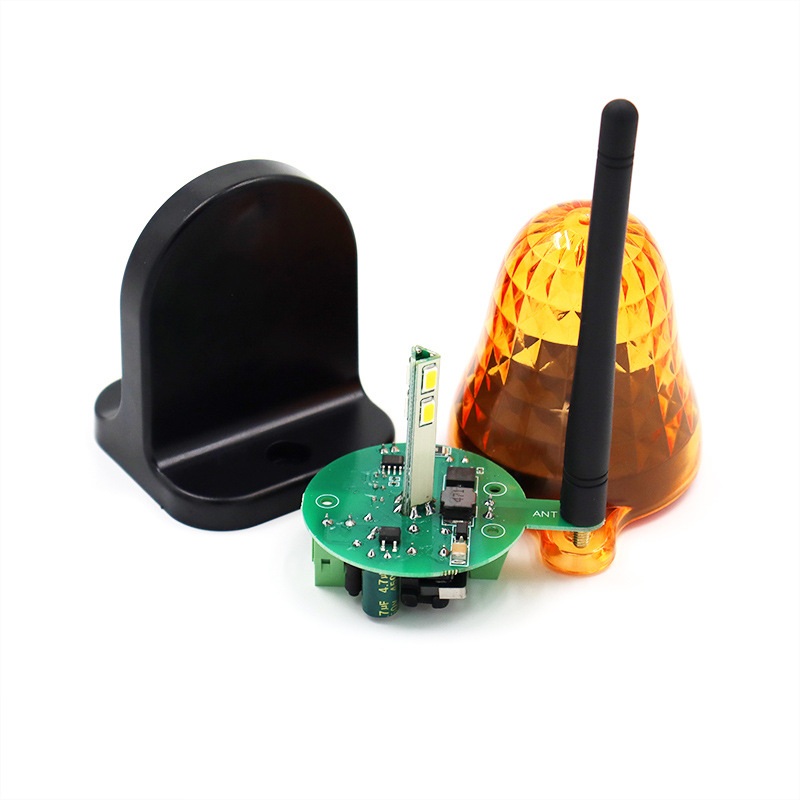 频闪式车库门LED警灯12-265V宽电压报警灯平移门机 开门机道闸