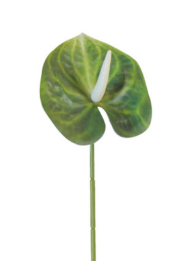 仿真花单支3D红掌家居装饰插花
