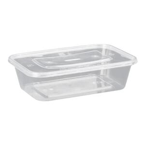 长方形塑料加厚饭盒一次性餐盒