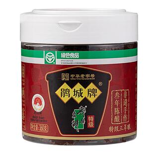 鹃城牌郫县三年陈豆瓣酱正宗特级360g四川味娟城裨县无添加豆掰酱