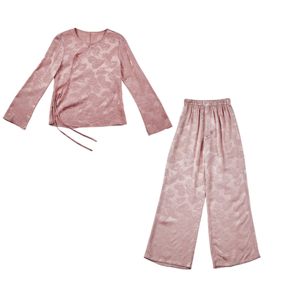 SUNLIGHT女新中式天丝睡衣晨袍