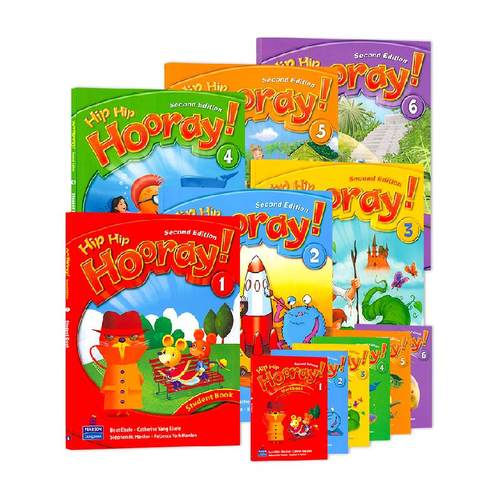 hiphiphooray 朗文3H少儿英语教材 Hip Hip Hooray 1 2 3 4 5 6级