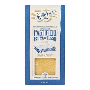 Molisana茉莉莎娜鸡蛋千层面500g家用薄宽面皮千层皮意面意大利面