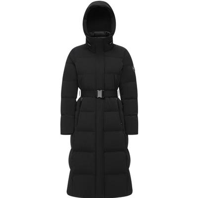 波司登冬季鹅绒服女长款连帽商务