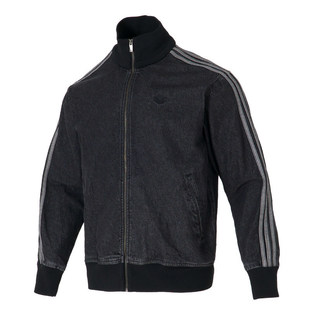 Adidas阿迪达斯牛仔夹克男2026春季新款运动服时尚立领外套KD1516