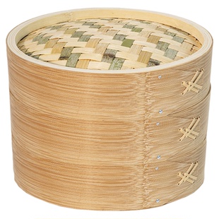 碳化老竹蒸笼竹制蒸笼垫子小笼包蒸笼屉竹编加高蒸笼家用蒸笼商用