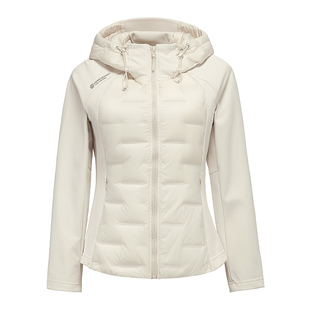 2025轻薄羽绒服女秋冬款白鹅绒90修身连帽时尚小个子瑜伽内搭外套