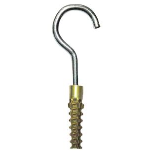 不锈钢灯钩挂钩问号钩子家用吊钩配铁膨胀轻型砖墙用挂灯笼壁画