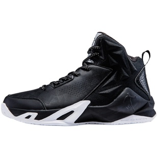 乔丹篮球鞋男2025冬季新款毒液鸳鸯鞋高帮透气运动鞋减震防滑战靴