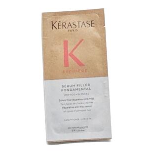 正品现货卡诗肽能小银管免洗精华修护防毛躁柔顺洗发水护发素小样