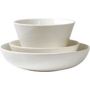 素雅简约德化日用白瓷原矿瓷土高温烧制陶瓷碗中式大汤碗面碗饭碗