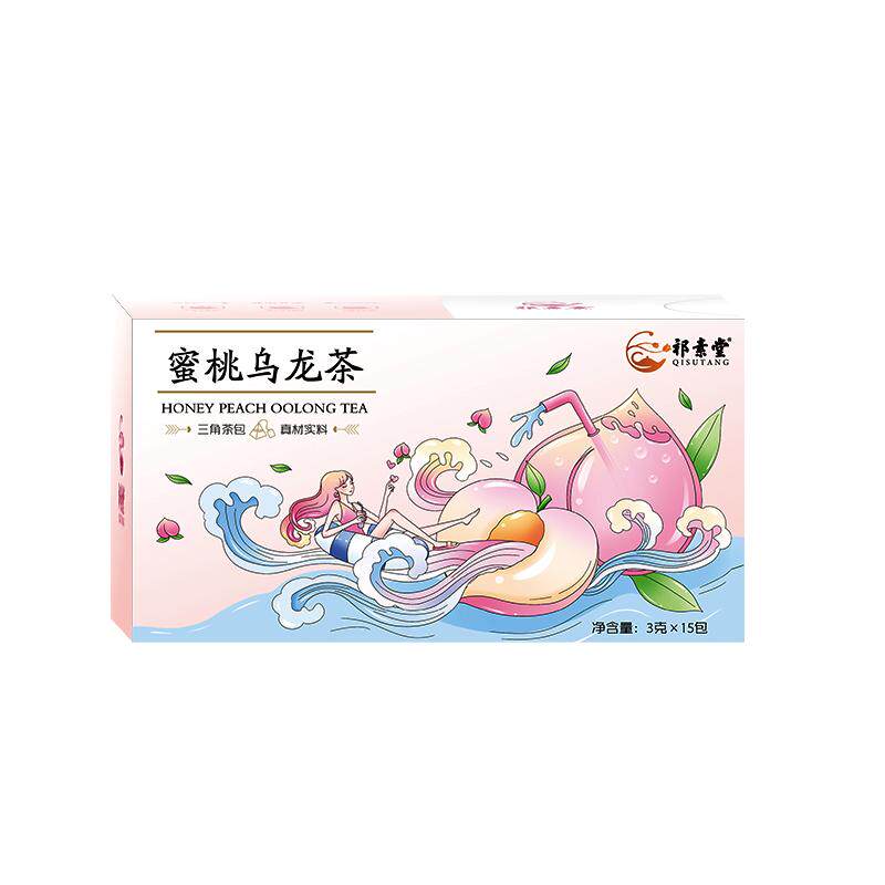 蜜桃乌龙茶白桃冷泡茶包女生礼盒
