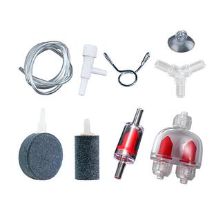 鱼缸氧气泵配件三通氧气管增氧泵配件鱼缸配件大全止逆阀分流器