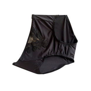 黛青椿水溶刺绣蕾丝温润锦纶内裤女2026新款纯棉裆中腰牛奶丝裤衩