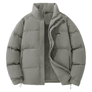 贵人鸟短款羽绒服男冬季2025年立领棉服男士鸭绒外套情侣棉袄上衣