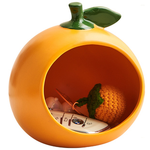 入户门口放钥匙收纳摆件陶瓷鞋柜装饰玄关置物架乔迁新居暖房礼物