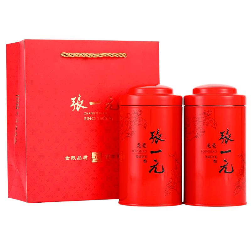 张一元茉莉花茶龙毫200g