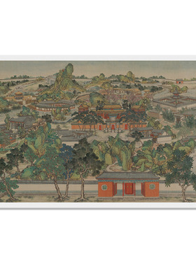 孙温红楼梦仿古手卷装裱