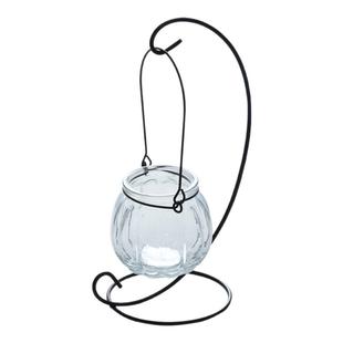 微景观生态瓶铁架挂架迷糊娃娃吊篮铁艺吊瓶支架挂钩花架置物架