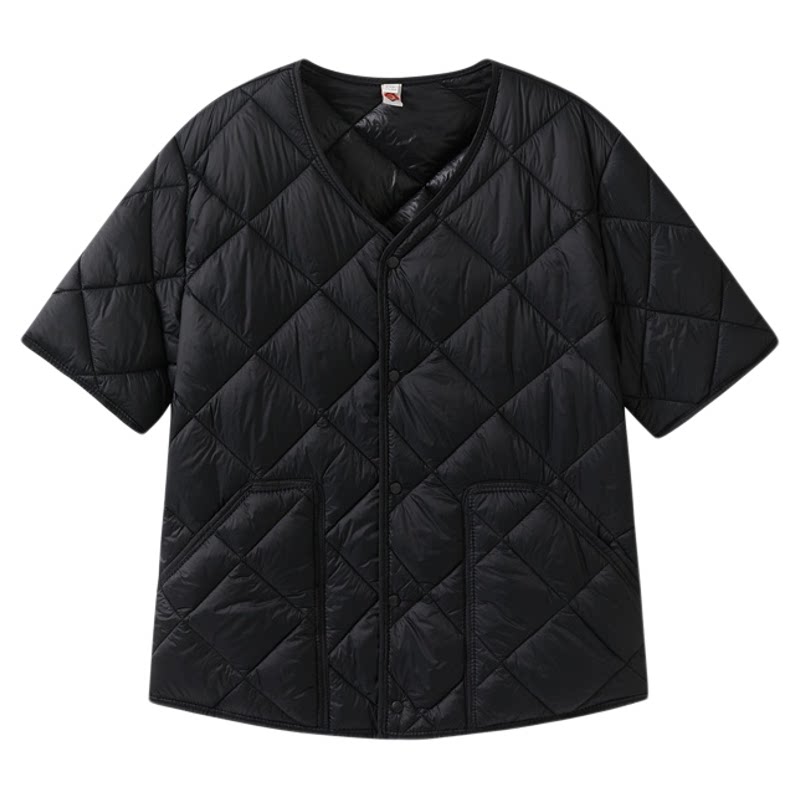 秋冬季羽绒棉服短袖内胆