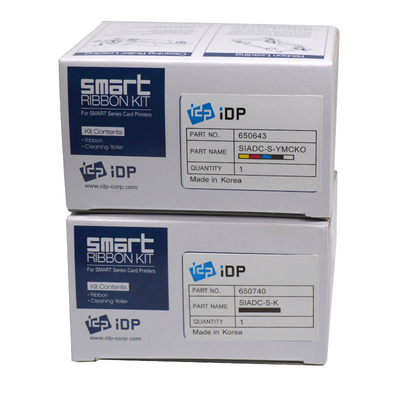 IDP SMART斯玛特证卡打印机色带31 51彩色带制卡机30S50S黑色碳带