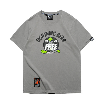LNBR短袖时尚潮牌印花T恤