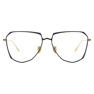 超轻钛英伦风多边眼镜超薄镜片