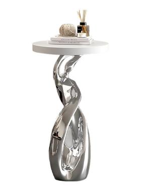 人物艺术摆件茶几|边几|床头柜