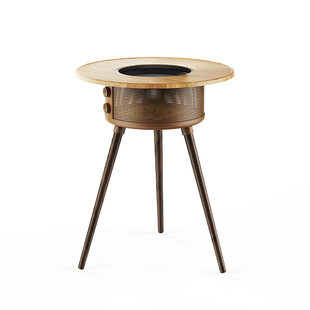 艾美特围炉煮茶桌2025新款室内家用取暖器烤火盆烤炉AIR13PRO