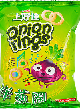 上好佳洋葱圈好吃便宜大袋装零食