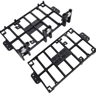 led显示屏接收卡卡托带磁免打孔卡拖控制卡支架托盘自攻固定底座