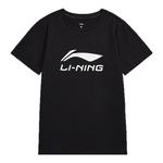 李宁儿童短袖夏季新款男女中大童圆领纯棉内搭装正品透气运动T恤