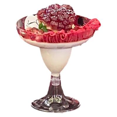 高脚慕斯杯一次性透明布丁塑料杯