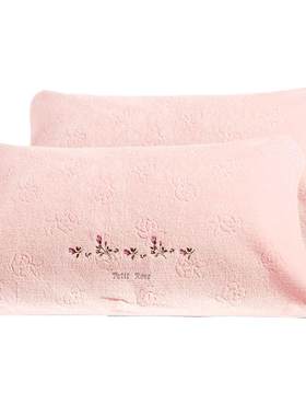 金号正品枕巾纯棉加大装欧式加厚