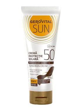 GEROVITAL时光小金伞防晒霜SPF50+防紫外晒黑晒伤抗光老修护临期